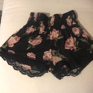 Band of Gypsies- floral shorts